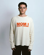 Adam's MOM I (DON'T) SMOKE Beige Thermal