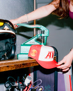 Adam's Red Trucker Hat